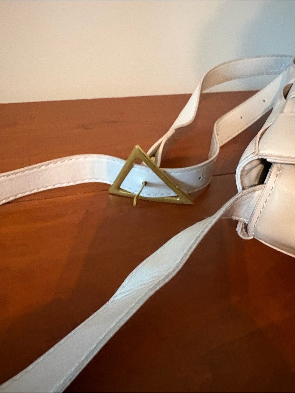Cream woven padded shoulder bag quiet luxury minimalist purse - Picture 10 of 13
